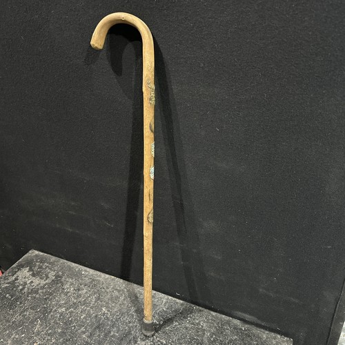 Vintage wooden walking - wooden,