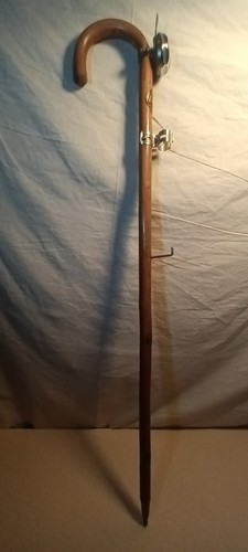 Wooden 92cm walking stick with - stick,