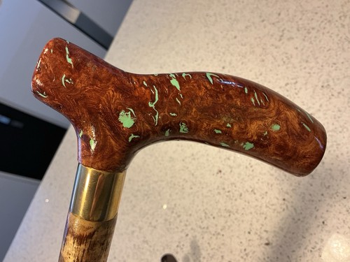 Walking stick handmade with - handmade,