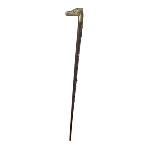 Vintage brass horse - horse, head
