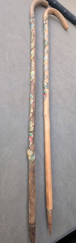 Vintage wooden hiking - 2,