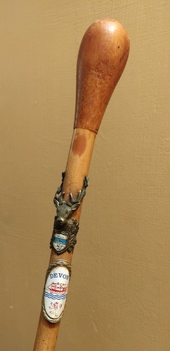 Vintage handmade walking stick - walking,