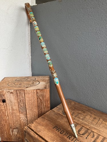 Vintage european walking stick - european,
