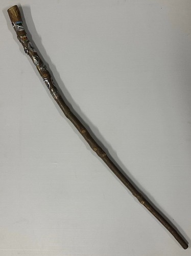 Vintage walking hiking stick - vintage,